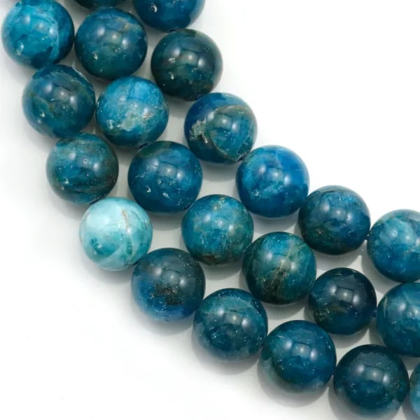 Apatite ronde qualité B 6mm x 40cm
