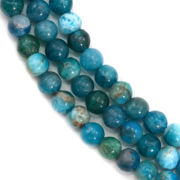 Apatite ronde 4mm x 40cm