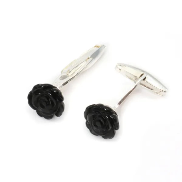 Broche en nacre blanche fille 30x84mm x 1pc