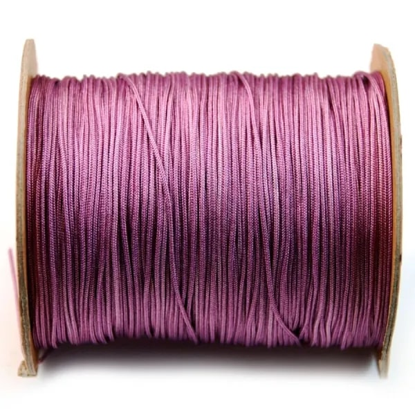 Fil polyester  Violet lavende 1 mm x 2 m