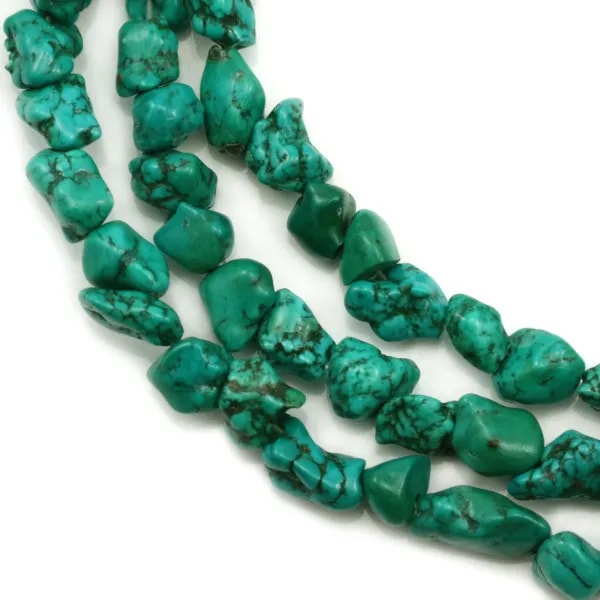 Turquoise  cube  5mm x 4pcs