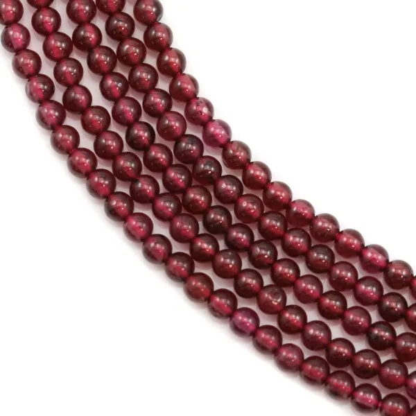 Grenat Rond 2mm x 35cm