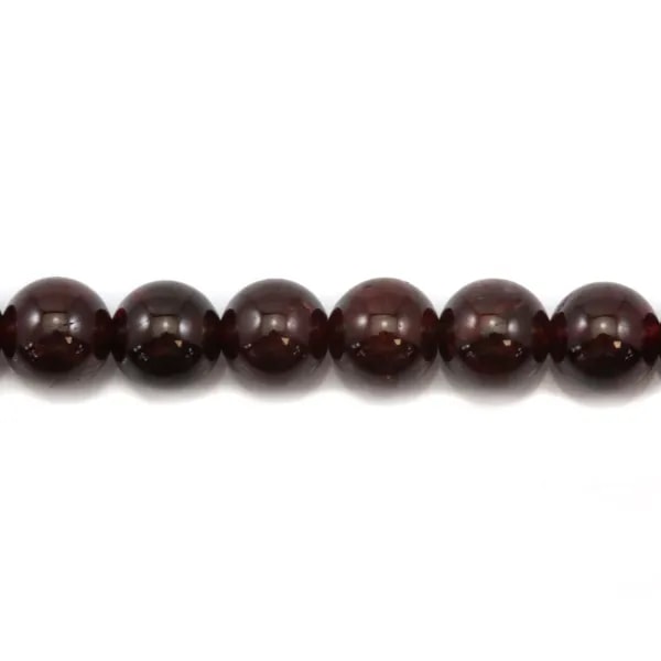 Grenat Rond 6mm x 40cm