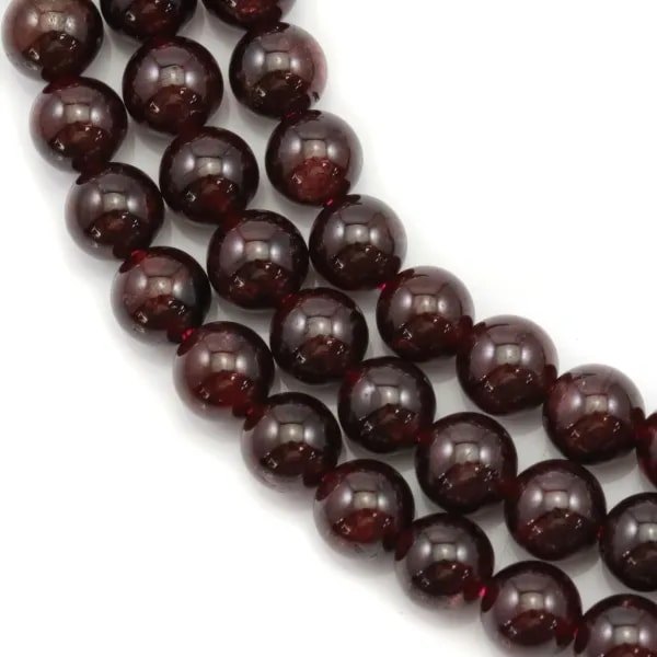 Grenat Rond 6mm x 40cm