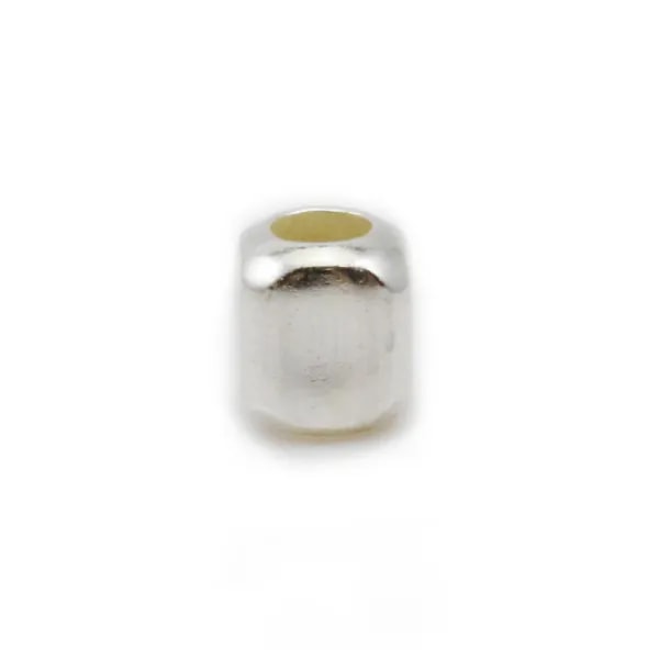 Cubo distanziatore 2,5 mm argento 925 x 10 pezzi