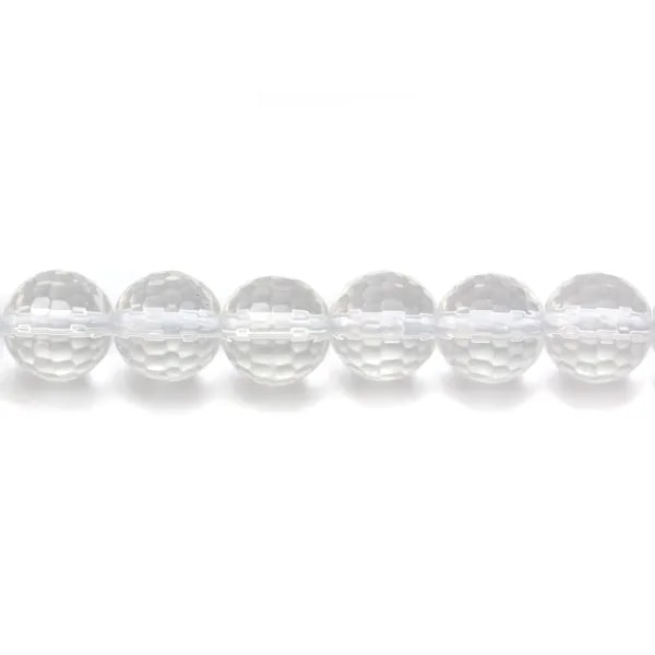 Cristal de roche Ronde Facette