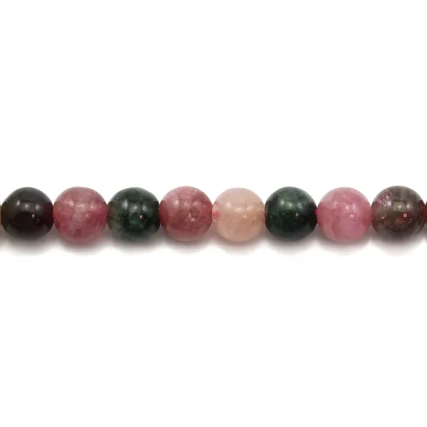 Tourmaline ronde 5.5-6mm x 40cm AA
