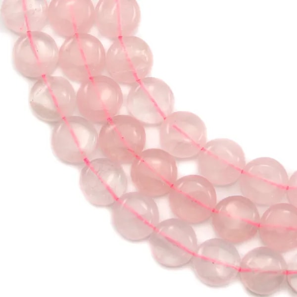 Quartz Rose Ronde Plate 10mm x 40cm 
