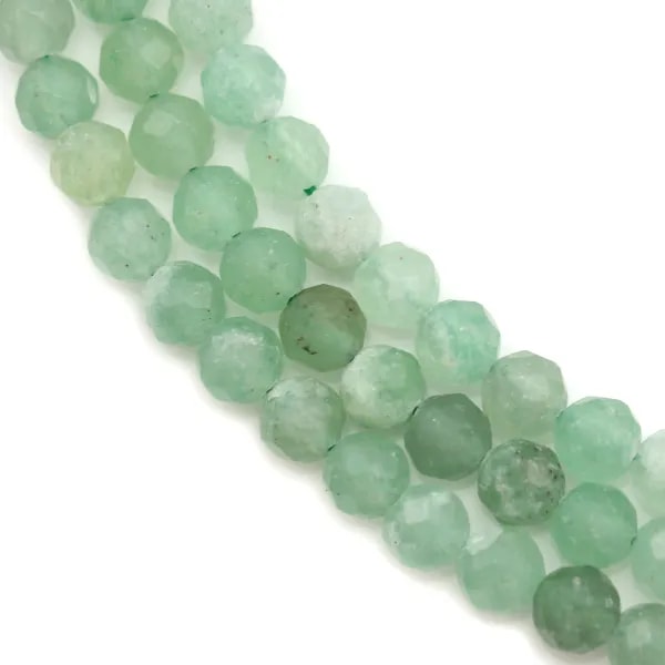 Aventurine Faceted Round 4mm x 40cm