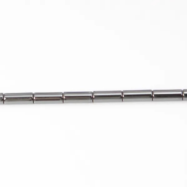 Hématite tube 3x9mm x 40cm 