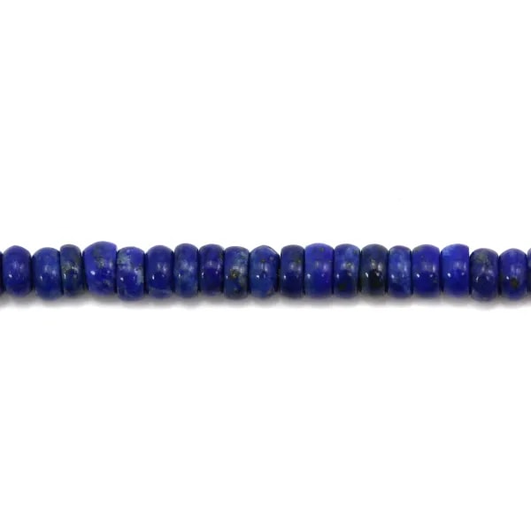 Lapis lazuli rondelle 4mm x 10 st