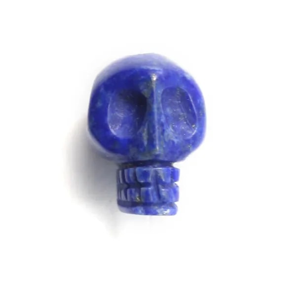 Quartez rose tête de mort 10 mm x 1pc