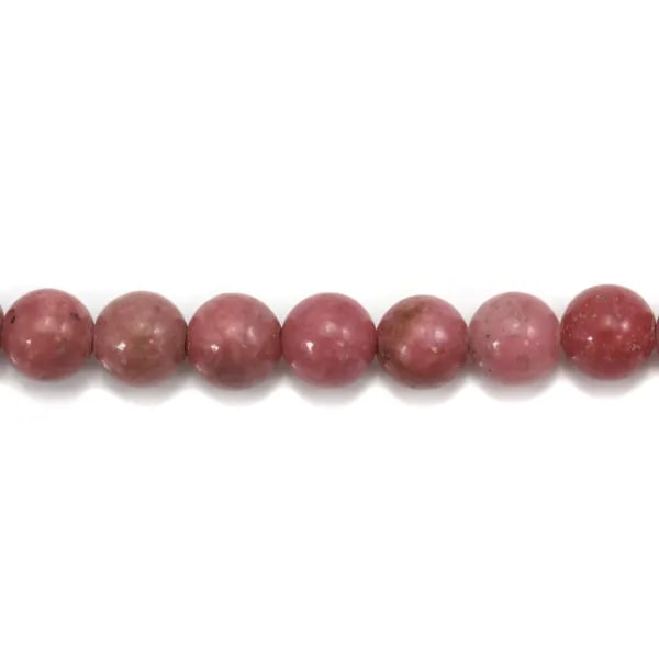 Rhodonit rund 4mm x 40cm