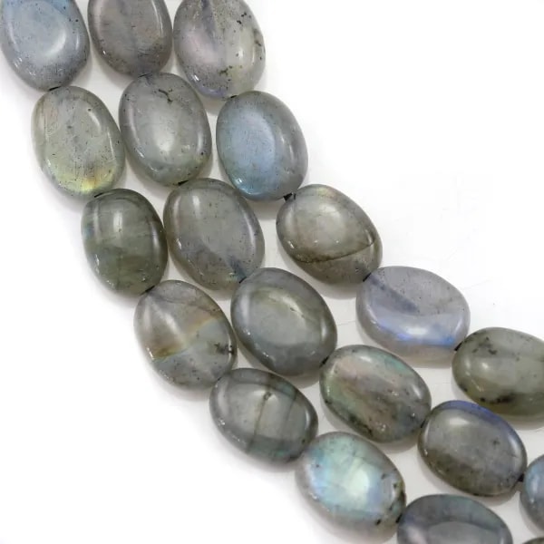 Labradorite Ovale 6x8mm x 40cm