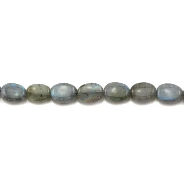 Labradorite Ovale 6x8mm x 4pcs