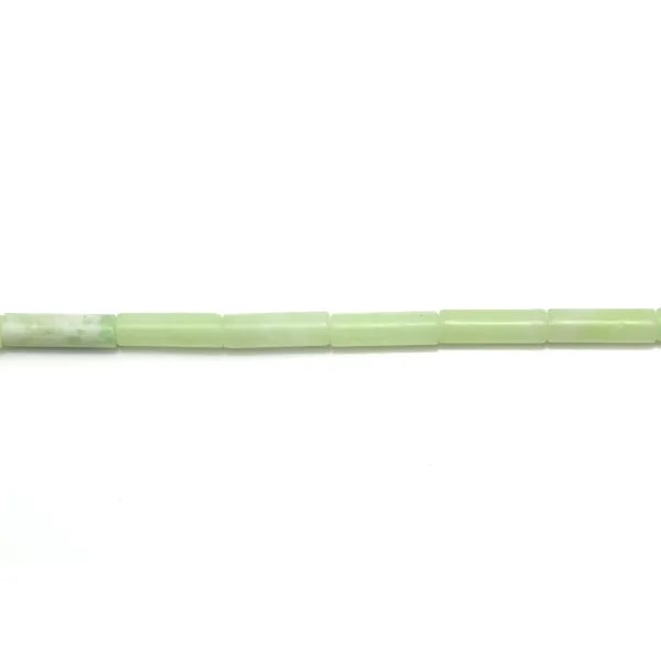 Jade nephrite tube 4x13mm x 40cm