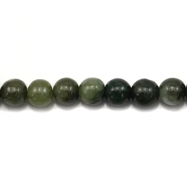 Jade nature rond 8mm 