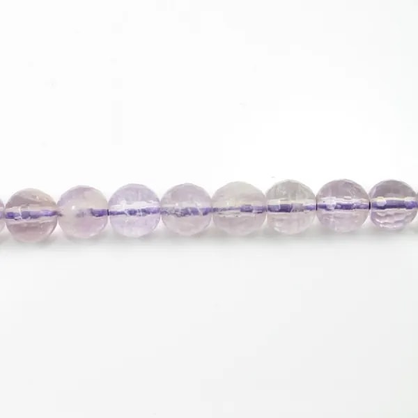 Amétrine ronde facette 6mm x 10 pcs
