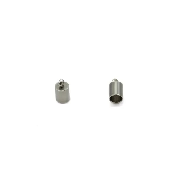 Embout pour cordon 3mm en Acier Inox x 10pcs