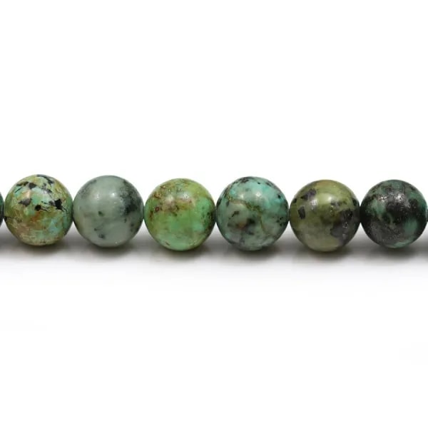Turquoise africaine ronde 6mm x 40cm