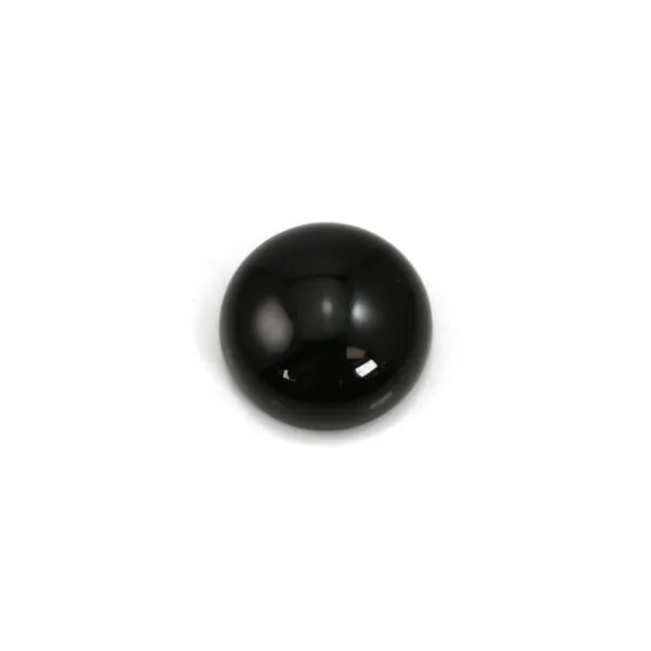 Cabochon onyx rond 4mm x 4pcs