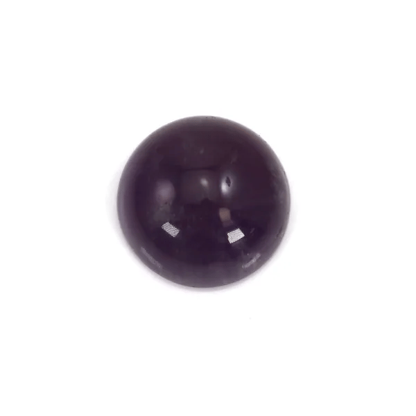 Cabochon amethyste round 8mm x 1pc