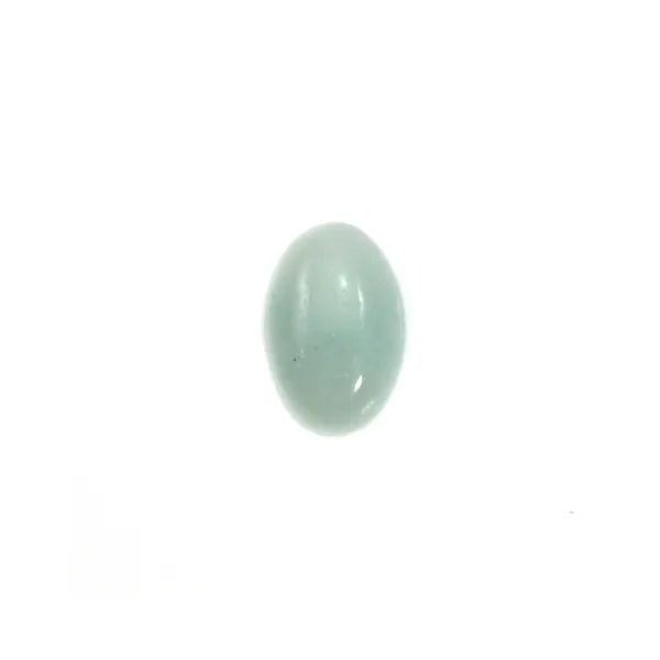 Cabochon bleu d'amazonite, de forme oval, 4x6mm x 4pcs