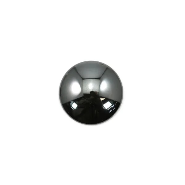 Cabochon Hématite Rond 12mm x 4pcs