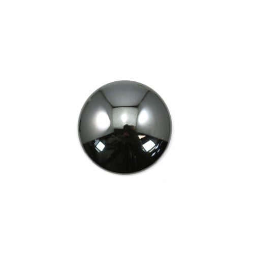 Cabochon Hematite Round 8mm x 4pcs