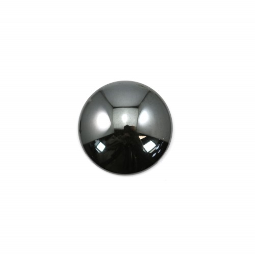 Cabochon Hématite Rond 8mm x 4pcs