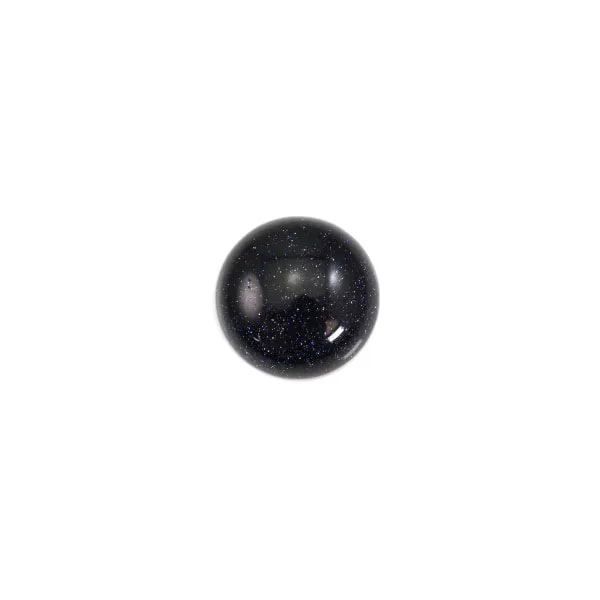 Cabochon Reconstituted Palissandro round 8mm x 1pc