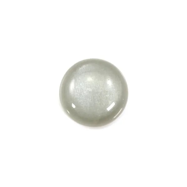 Cabochon pierre de lune rond 10mm x 1pc