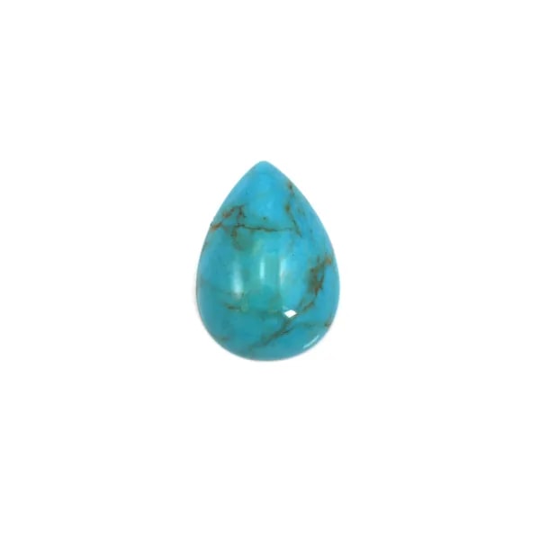 Cabochon Turquoise Oval 10x14mm x 1pc