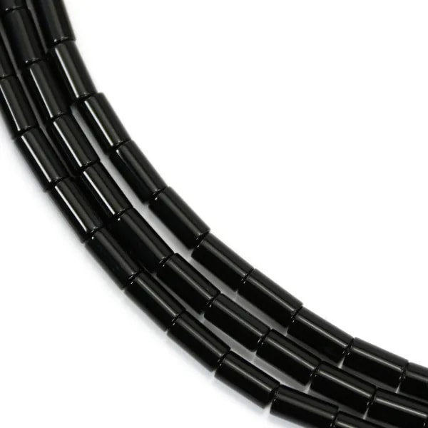 Onyx schwarz Rohr 4x8 x 39cm