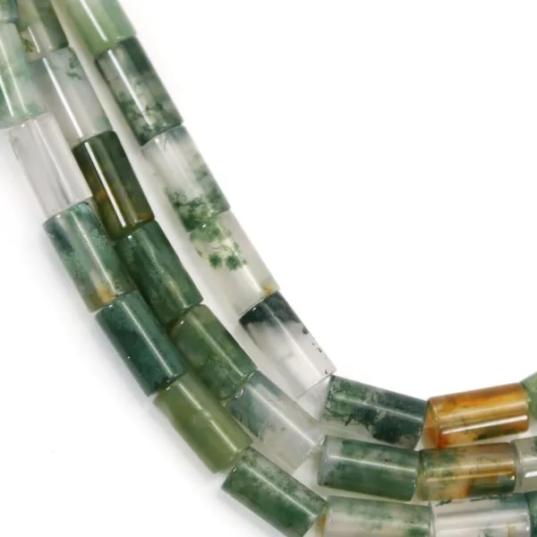 Agate mousse tube 4x8 x 39cm
