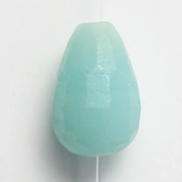 Amazonite Goutte Ronde Facette 4x7mm x 10pcs