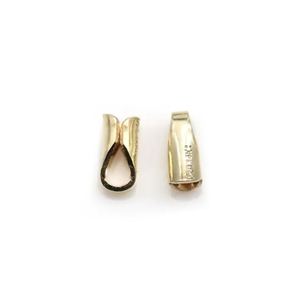 Embout  1.5mm Gold filled 14 carat x 2pcs 