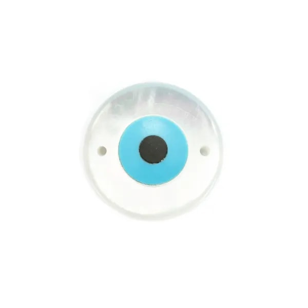 Nacre des Yeux Ronde 12mm x 1pc