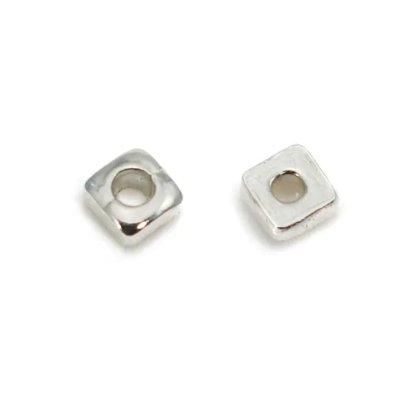 Spacer square roundel 1.7mm x 30pcs