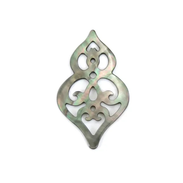 Natural shell ''Flower'' in a bag 15mm x 1pc