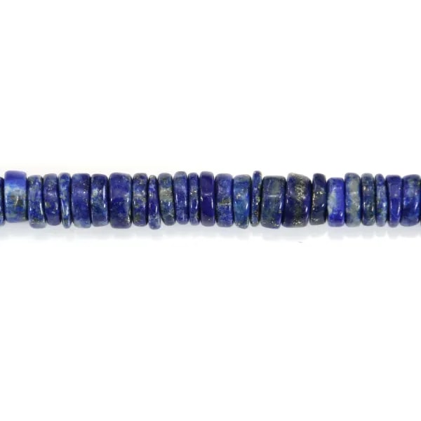 Lapis-Lazuli rondelle Heishi 5-6mm x 41mm