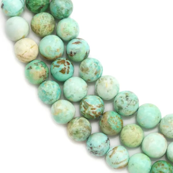 Turquoise du Perou 8mm x 40cm