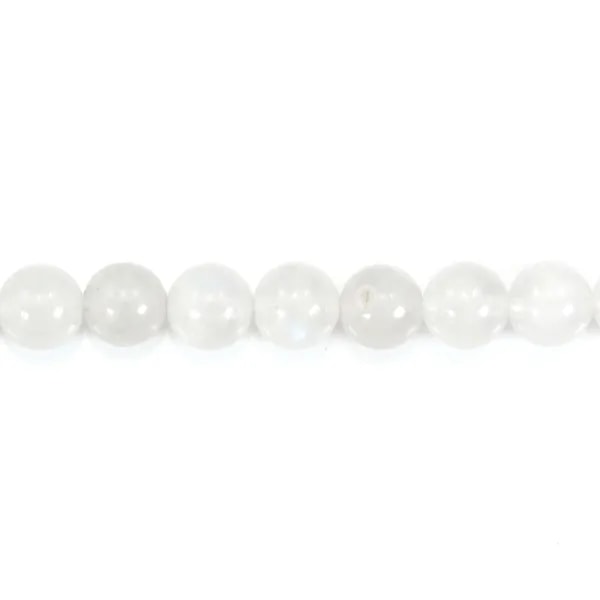 Pierre de Lune Ronde 5mm x 5 st