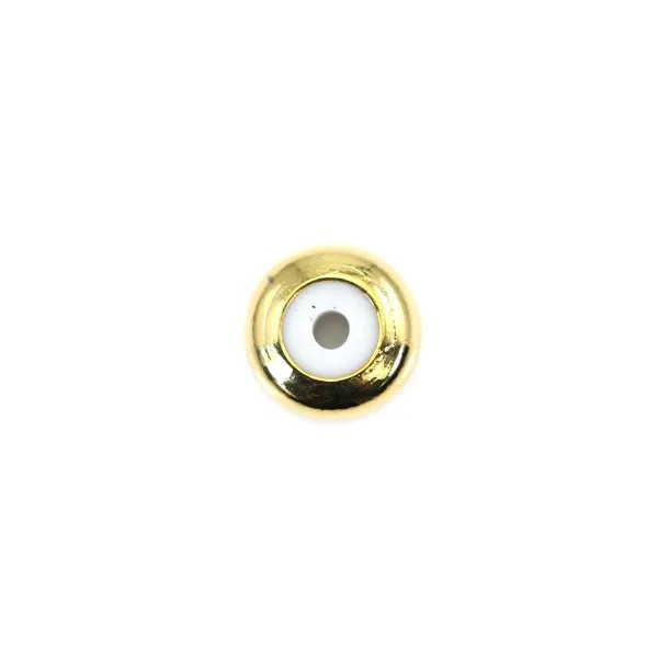 Stopper plaqué flash or 8mm 