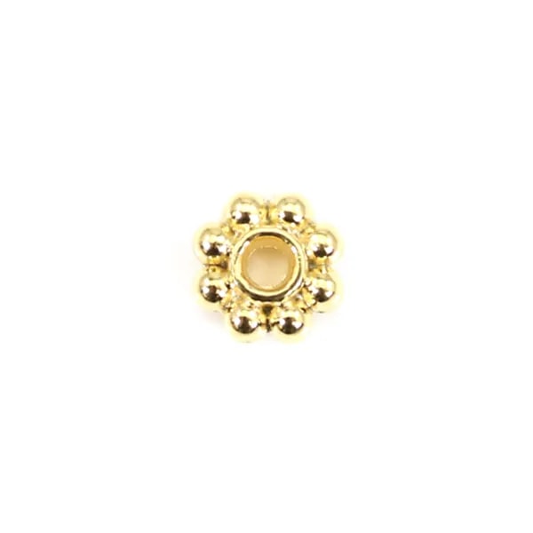 Intercalaire Plaquée par "flash" or sur laiton 5mm x 5pcs