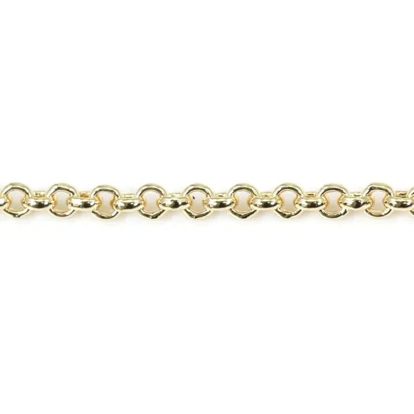 Chaîne jaseron doré 2mm x 1M