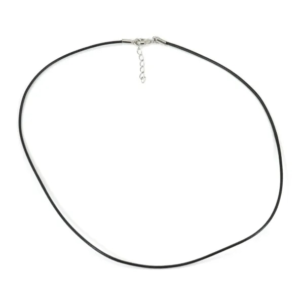 Tour de cou  rigide noir 2mm x 1pc