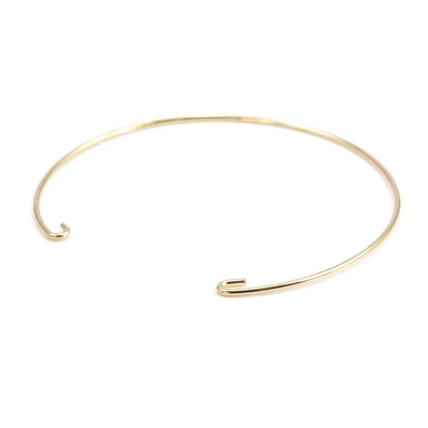 Bracelet en gold filled 14 carats 70mmx1.27mm x 1pc