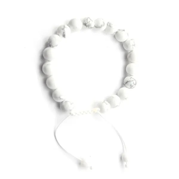 Bracelet Holite  boule rond 8mm 