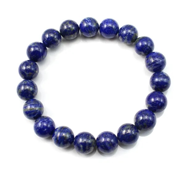 Bracelet lapis lazuli Boule Ronde 10 MM